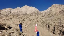 中材西安正能量，寒冷冬日里的堅守！