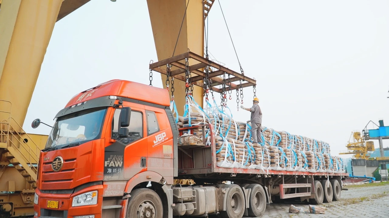 魚峰水泥今年首筆海外業務訂單成功啟動！