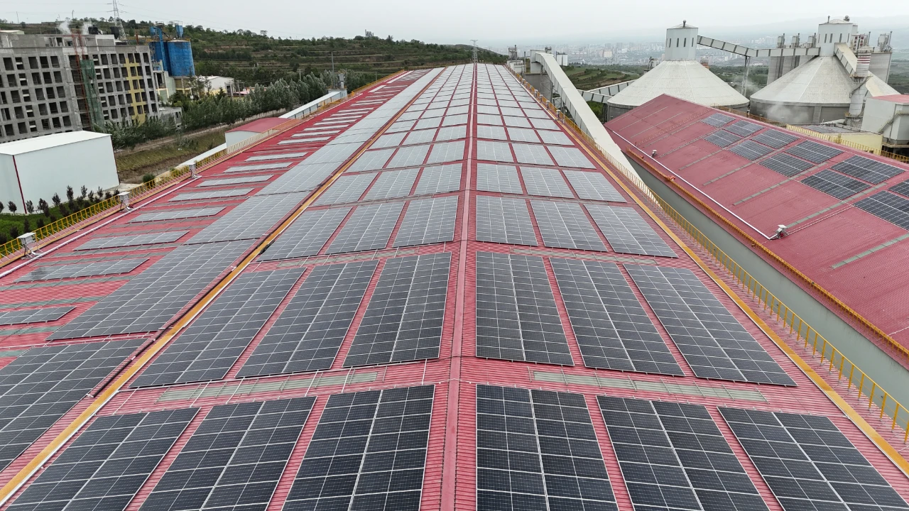 銅川冀東10000t/d熟料水泥生產線又添新“景色”！